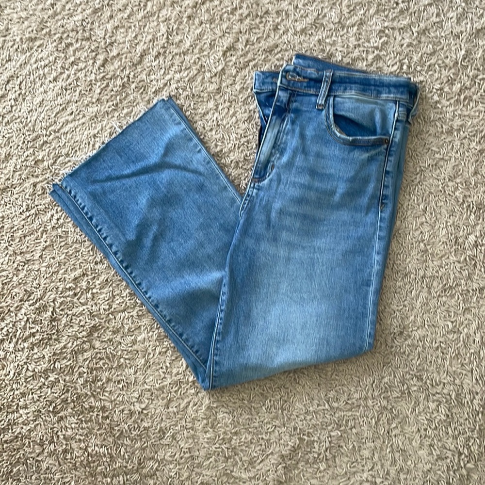 NWT Womens Sneak Peek Kick Flare jeans